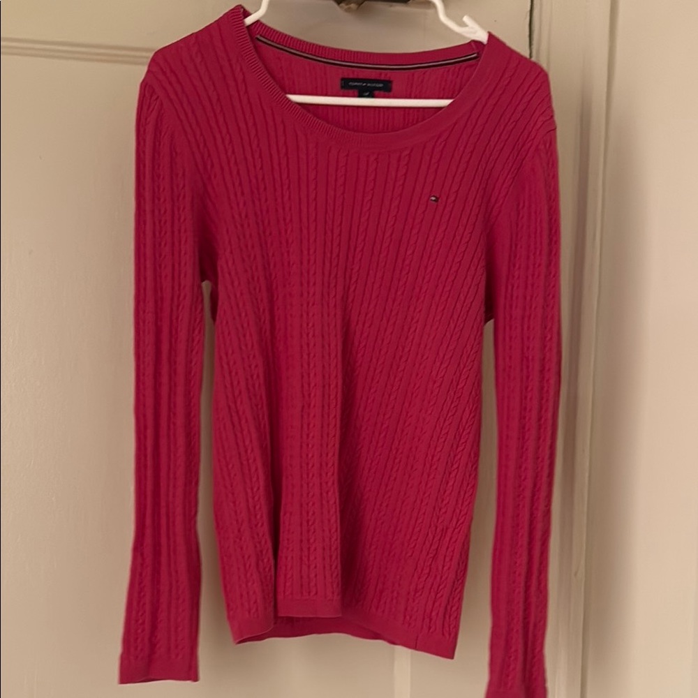 Tommy Hilfiger Women's Pink Sweater